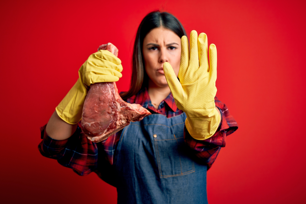 AMSTERDAM VIETA PUBBLICITà CARNE 1