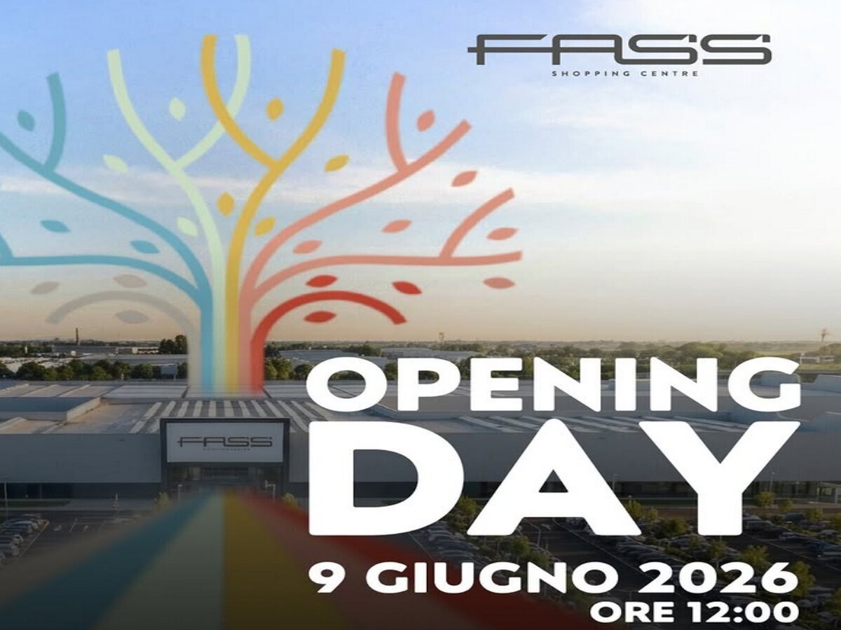 Fass Shopping Center apre domani giugno nomi tenant
