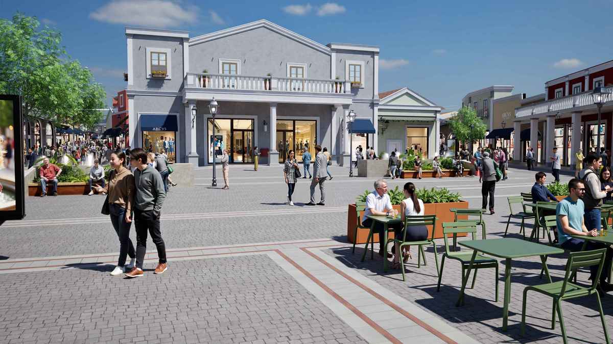 PERCASSI 100 MILIONI ROMA OUTLET VILLAGE TENANT 1