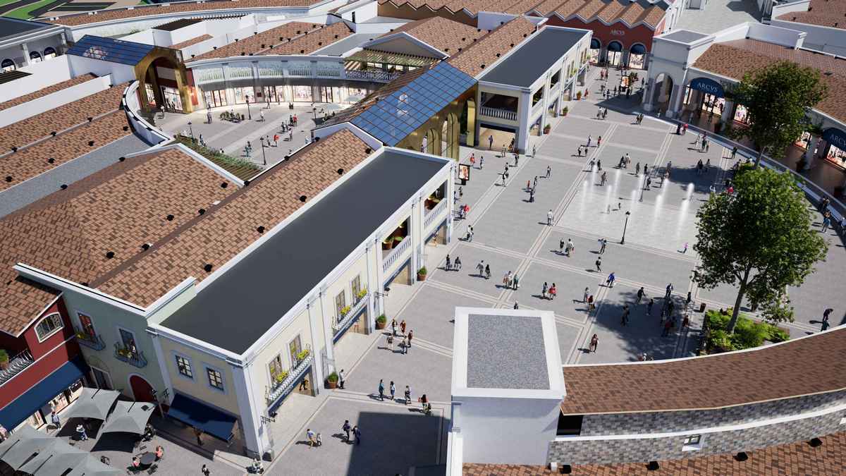 PERCASSI 100 MILIONI ROMA OUTLET VILLAGE TENANT 2