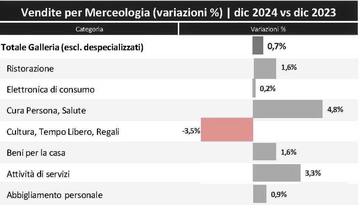 centri commerciali anno 2