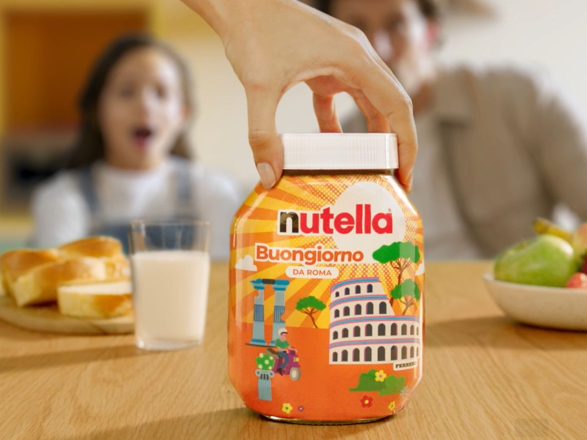 Nutella supporta la limited edition “Nutella buongiorno” con un tvc