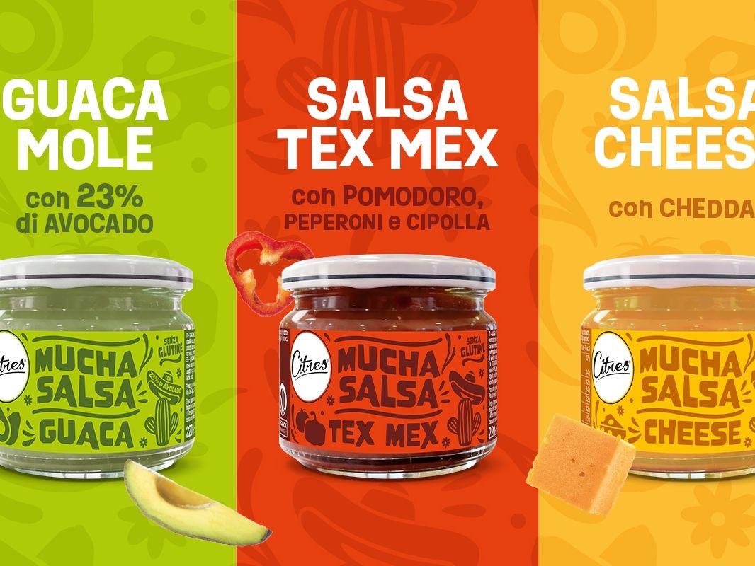 Citres lancia Mucha Salsa: la nuova linea Tex Mex gustosa e perfetta da condividere