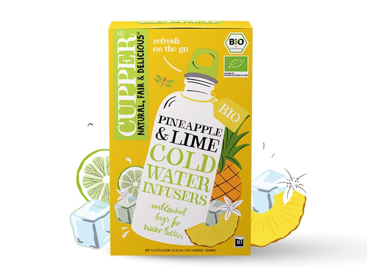 Cupper amplia la linea infusi a freddo con la referenza Ananas &amp; lime