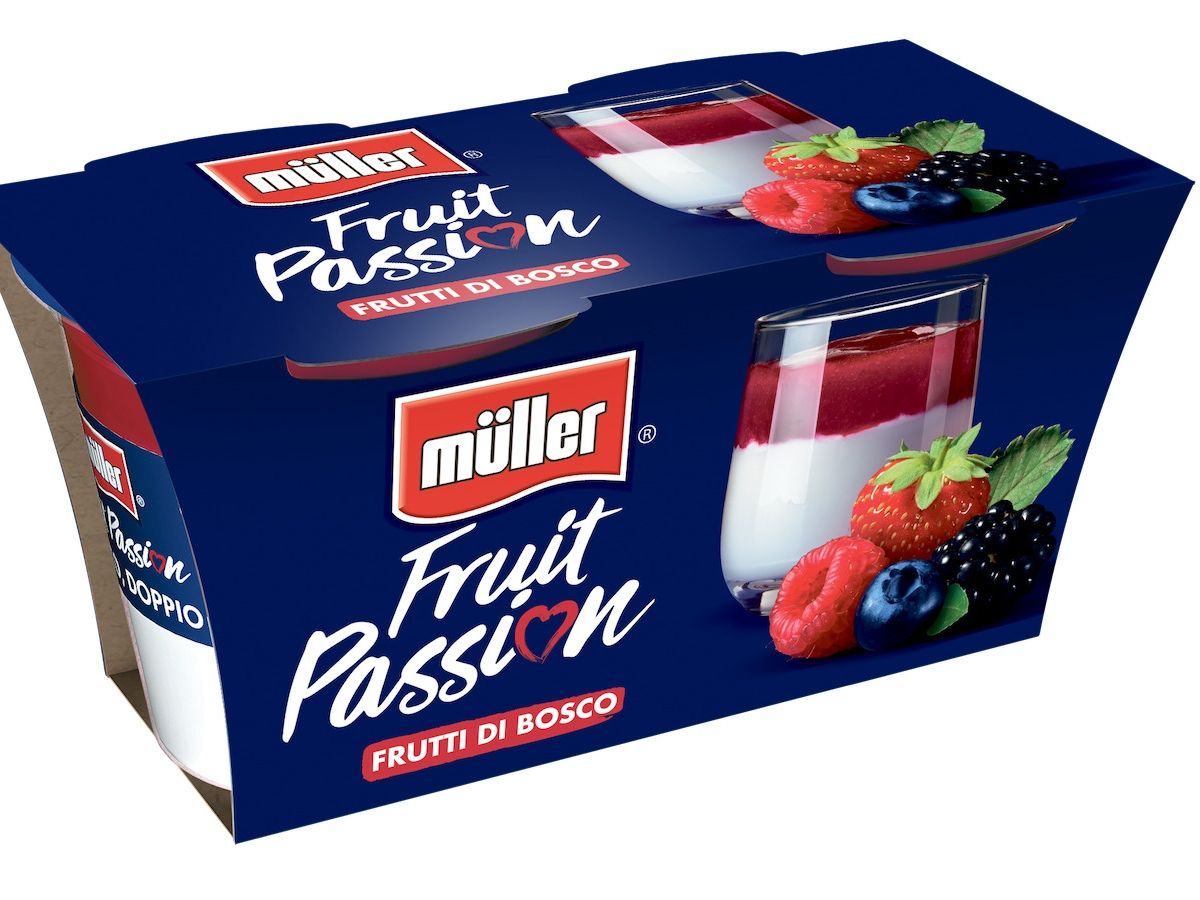 Müller Fruit Passion cambia veste con un look più contemporaneo 