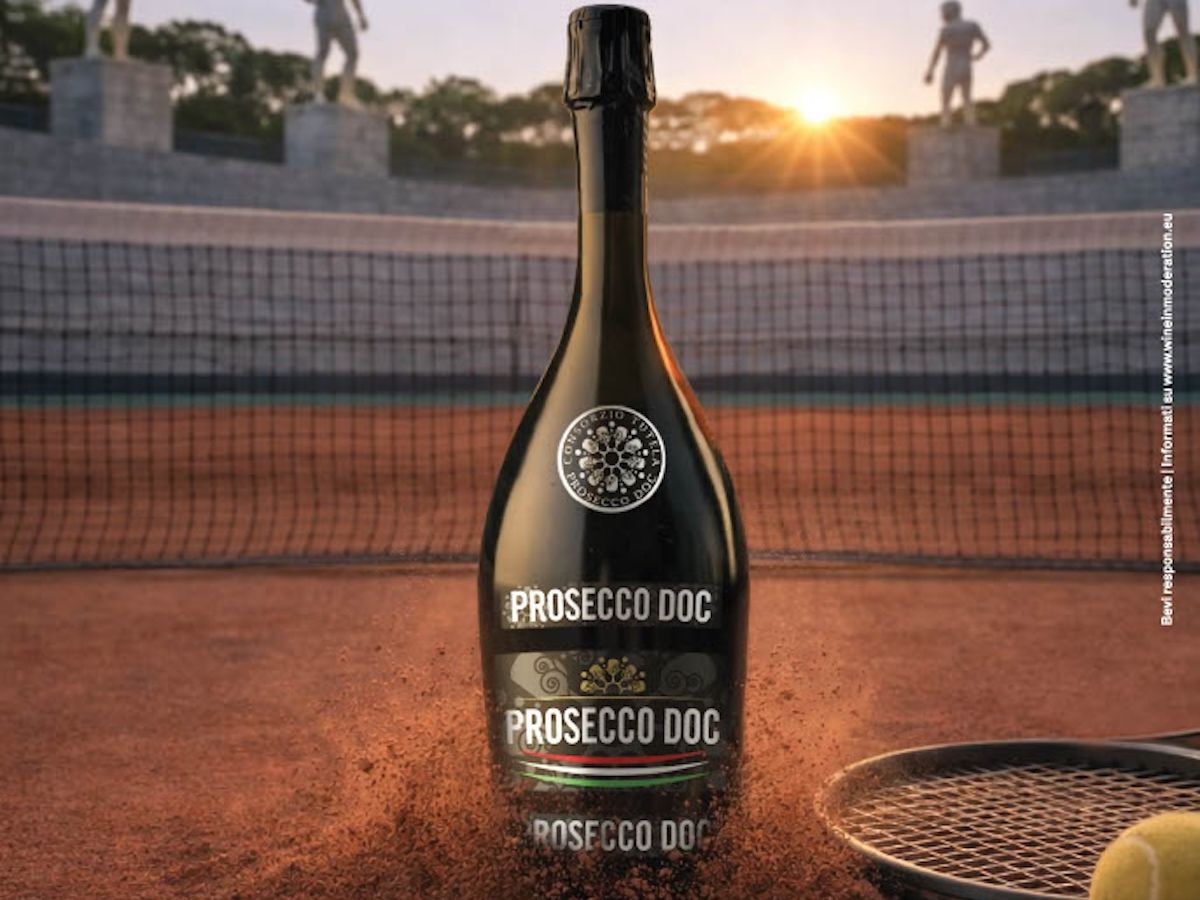 Prosecco Doc è official sparkling wine degli Internazionali Bnl d'Italia