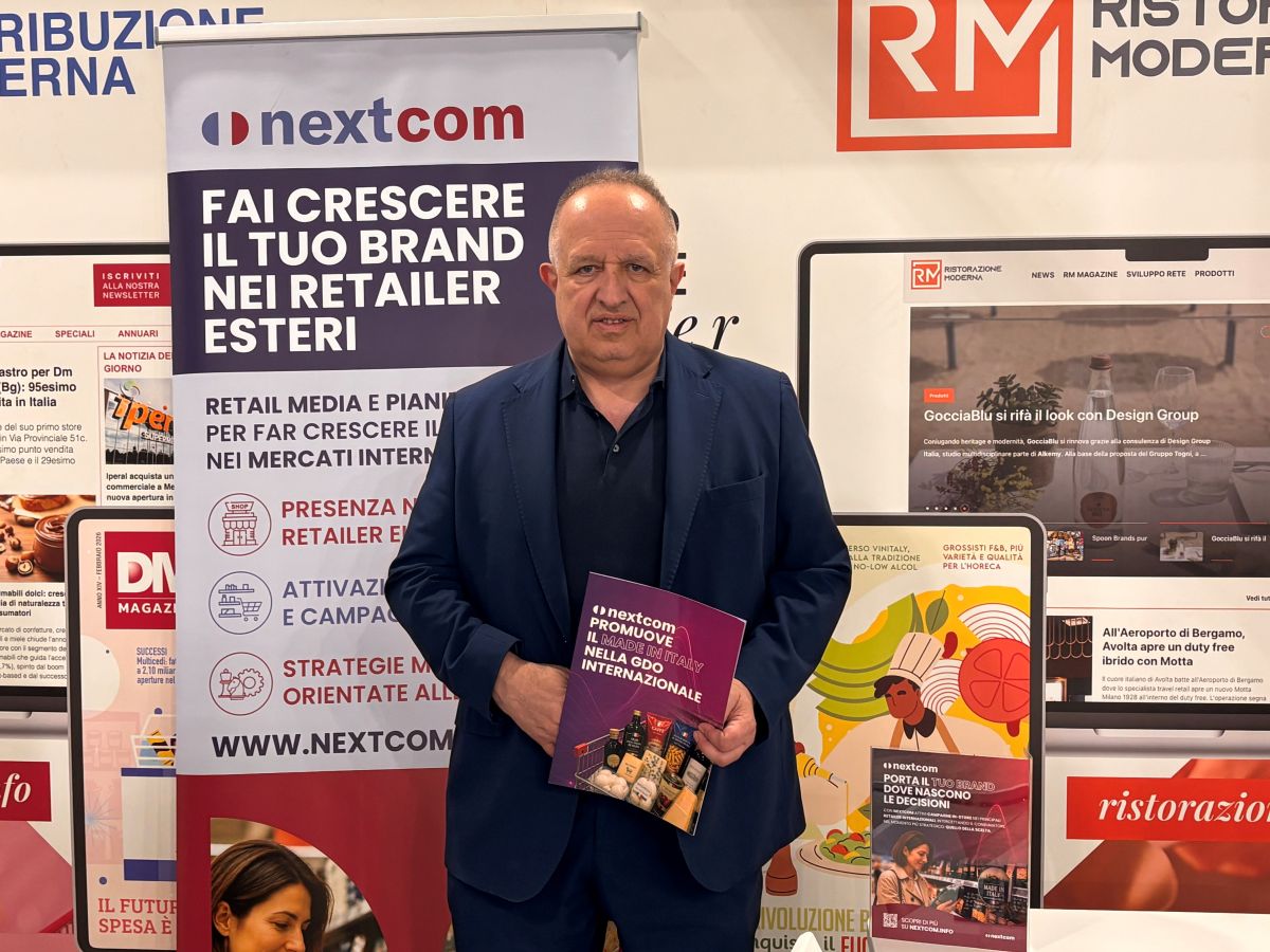 Nextcom porta il Made in Italy a conquistare spazio nella gdo internazionale