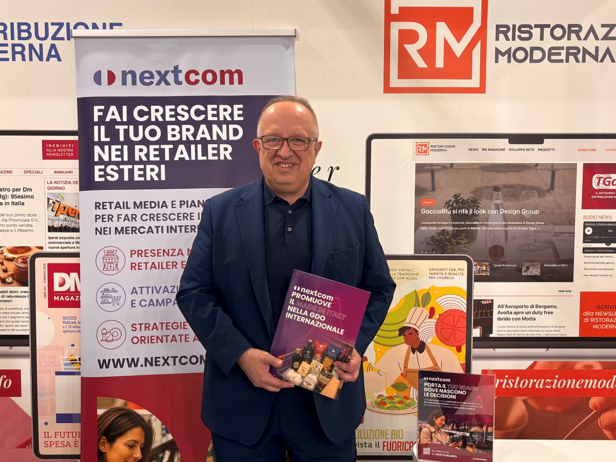 Nextcom porta il Made in Italy a conquistare spazio nella gdo internazionale