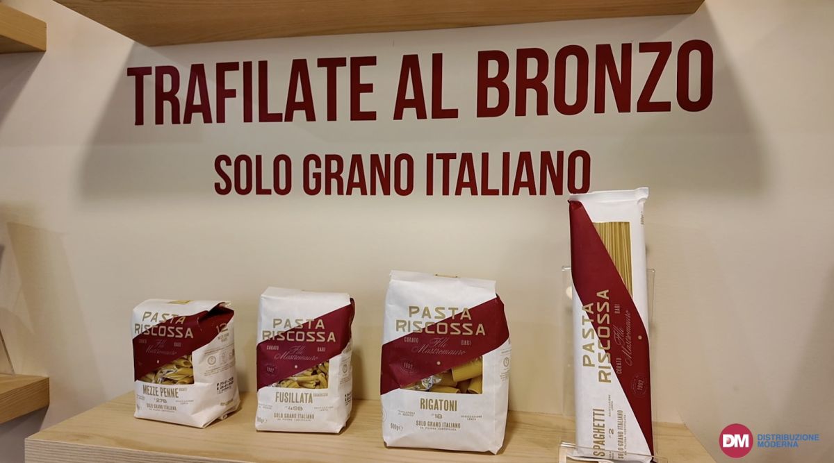Video: Pasta Riscossa spinge sulla gamma premium