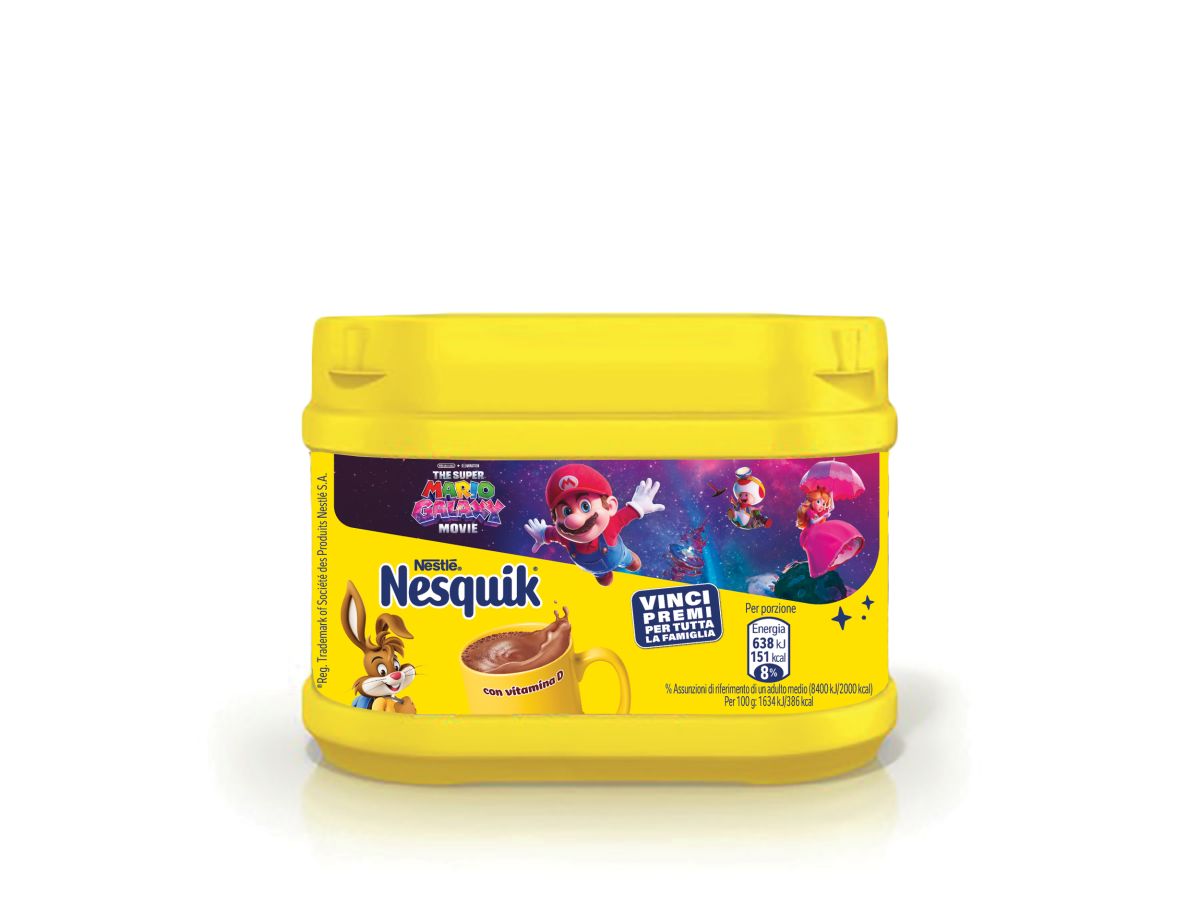 Nesquik avvia una consumer promo a premi con Super Mario protagonista