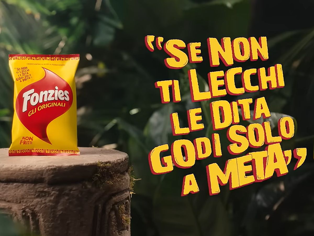 Fonzies torna in tv con una campagna che celebra la bontà dello snack