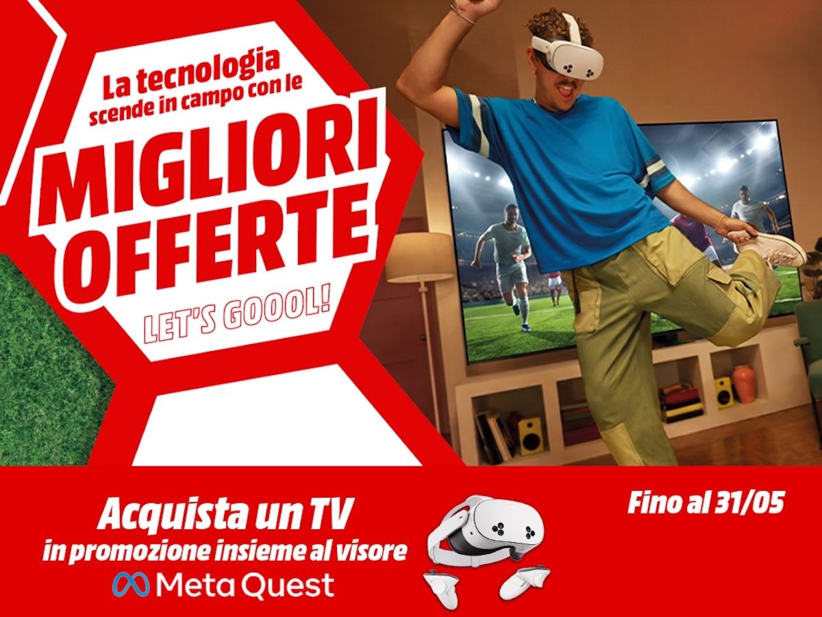 MediaWorld accende la stagione dei grandi eventi sportivi con “La tecnologia scende in campo”