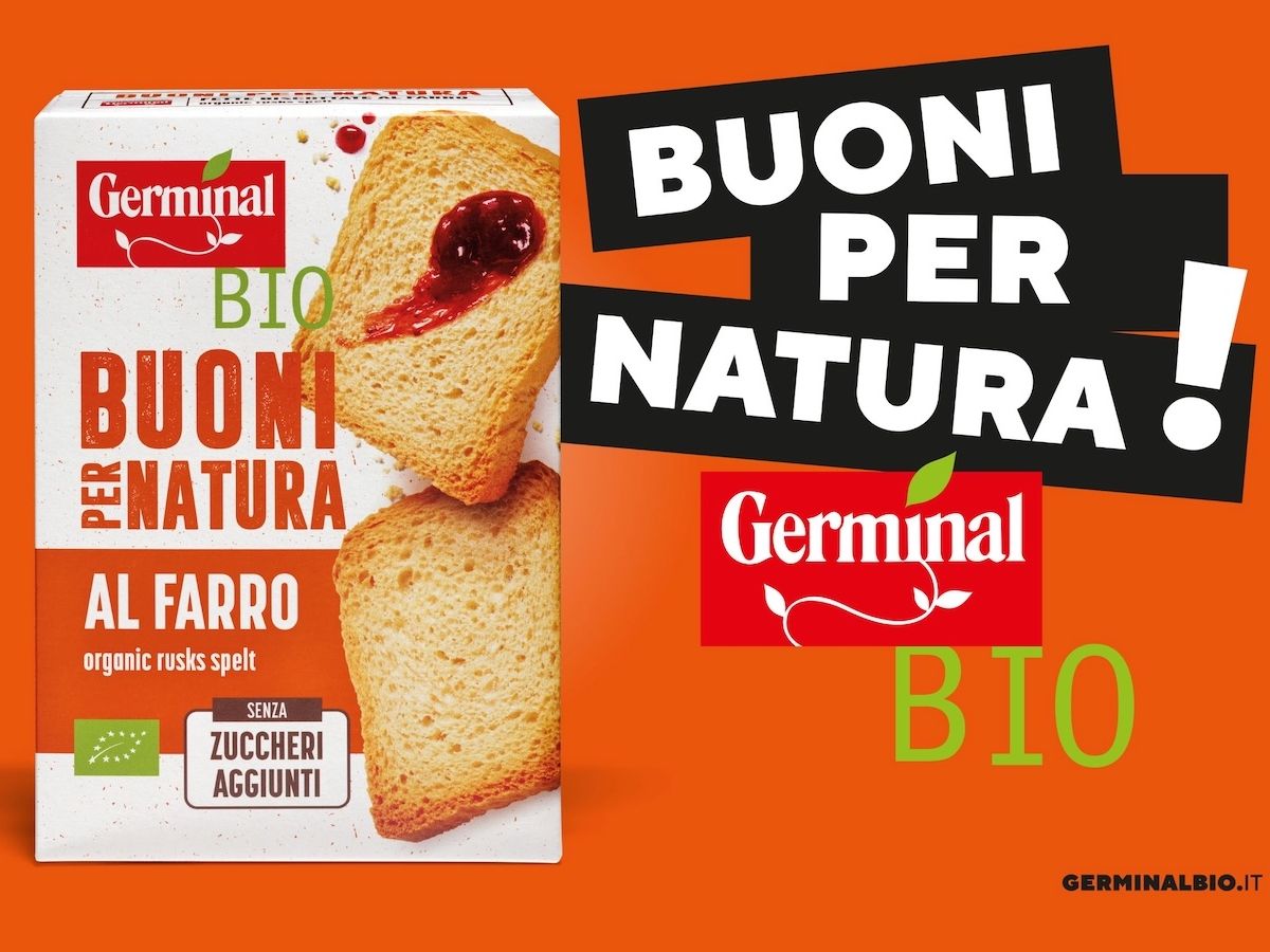 Germinal Bio torna in affissione con la campagna “Buoni per natura!”