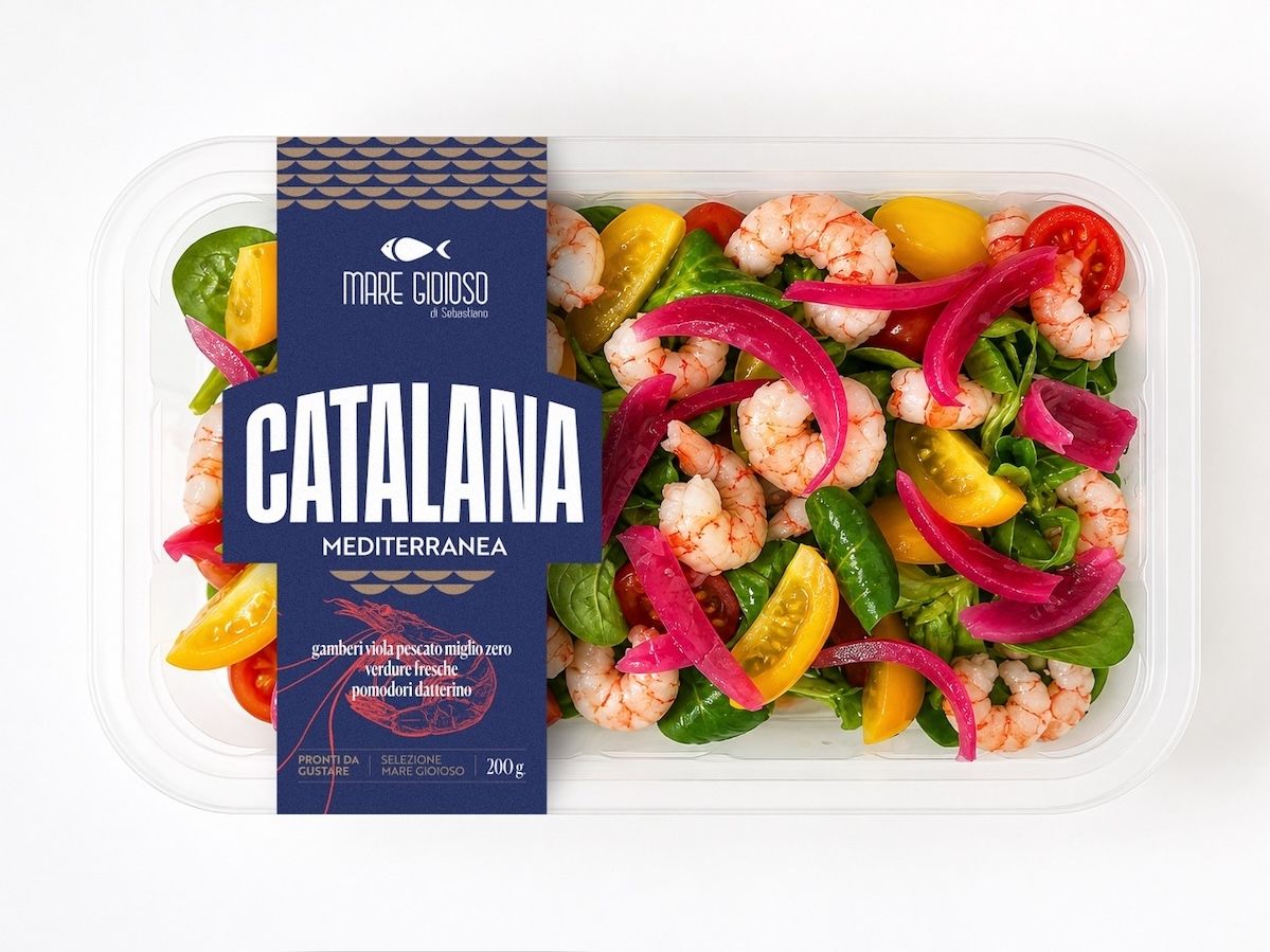 Mare Gioioso innova la proposta di piatti pronti con la Catalana Mediterranea