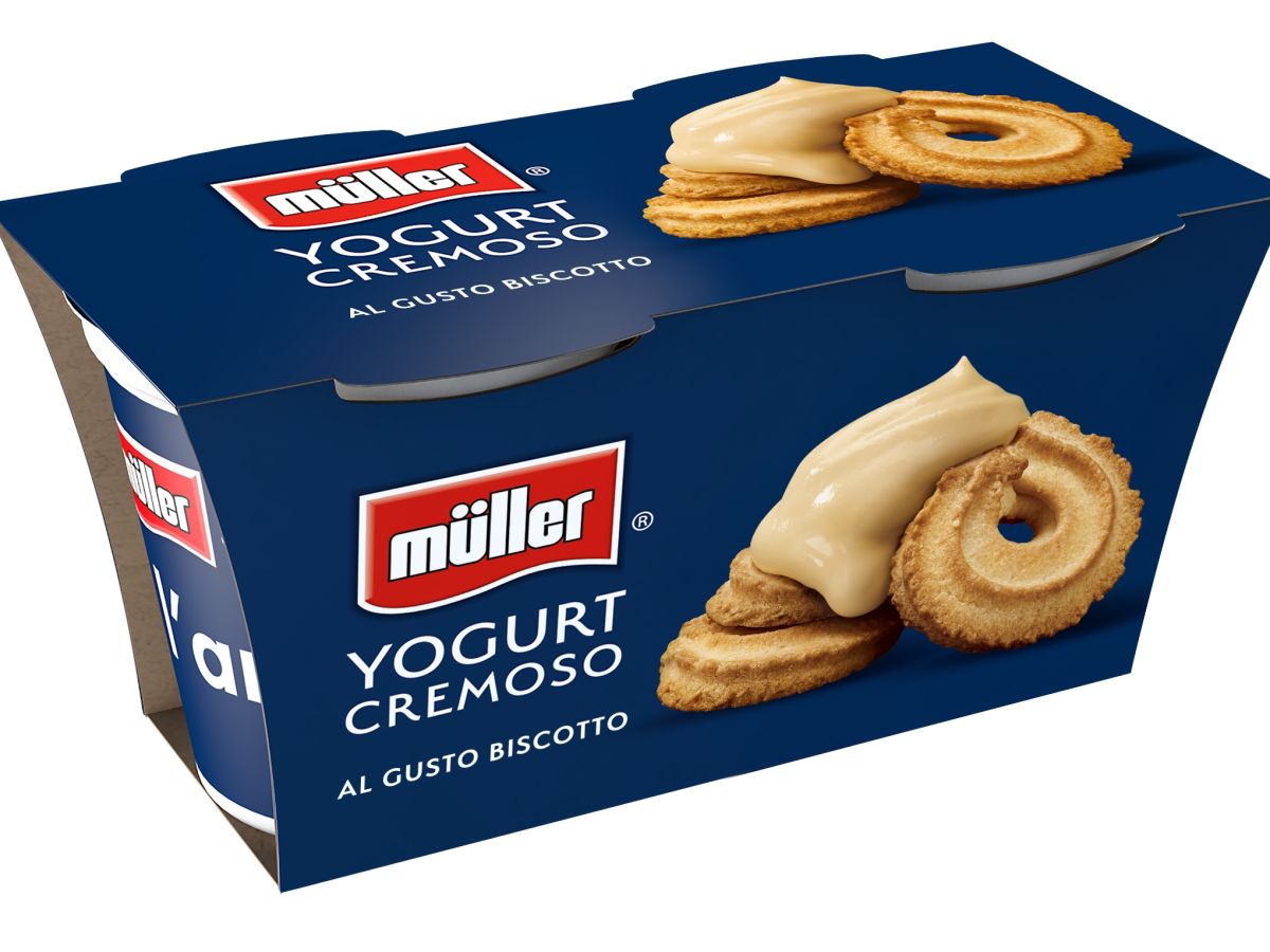 Müller amplia la gamma Intero ai gusti: in arrivo Müller Intero gusto biscotto