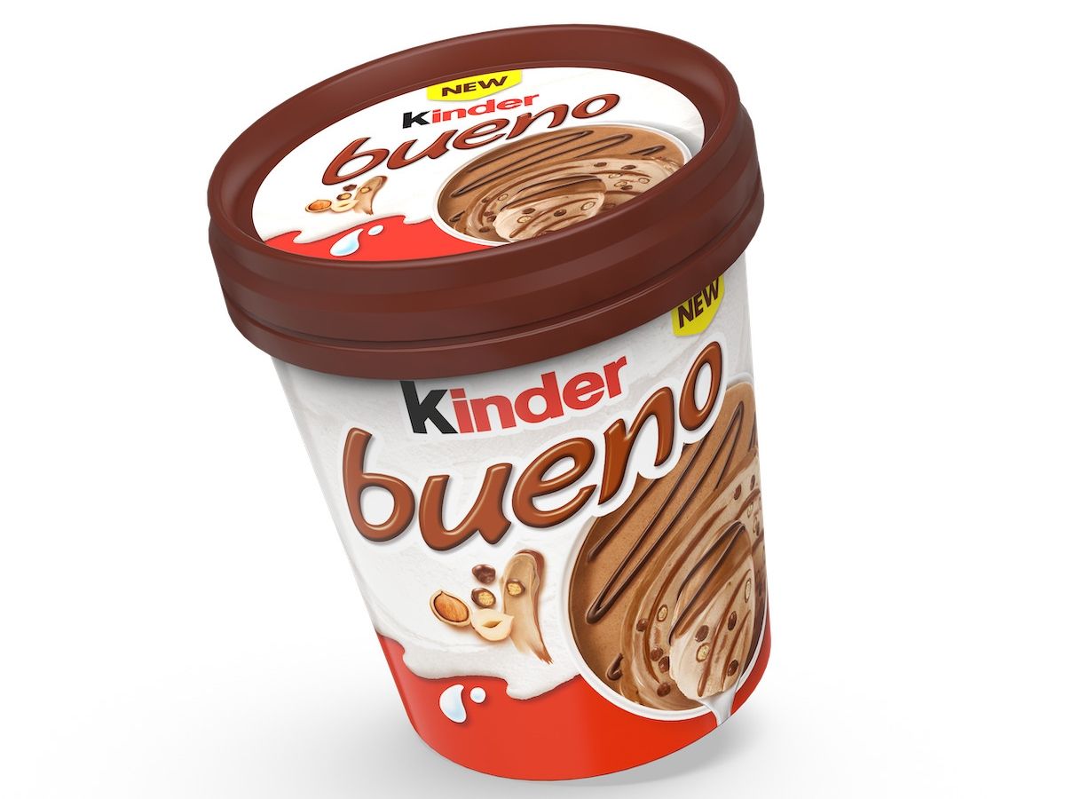Ferrero innova nel mondo gelati: arriva Kinder Bueno in vaschetta 