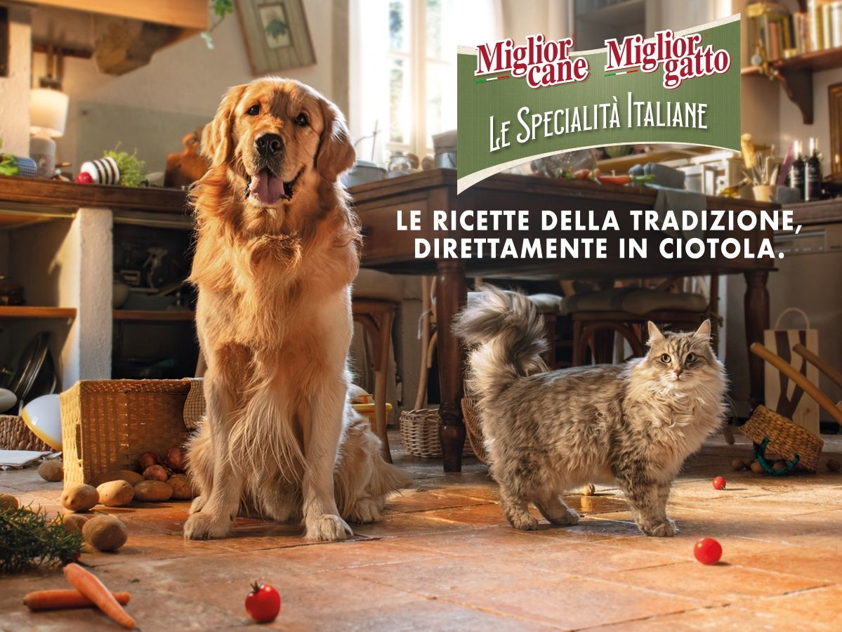 Scopri la gamma Migliorcane e Migliorgatto, le specialità italiane