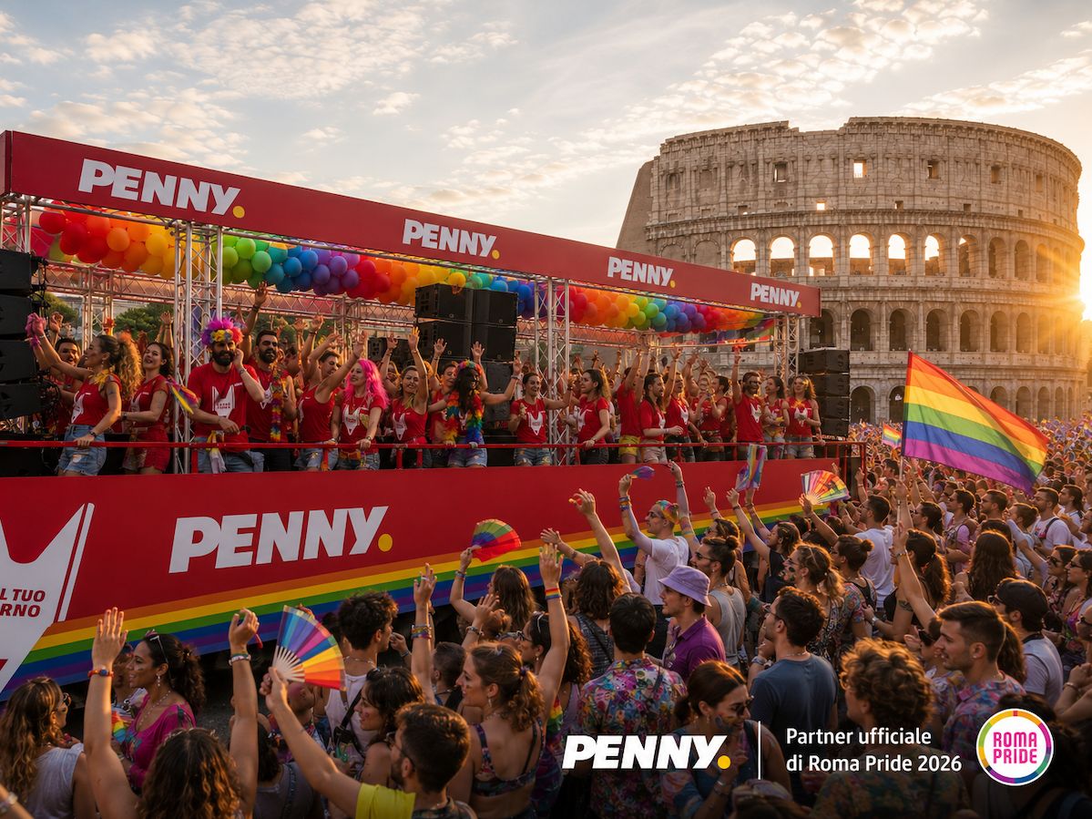 Penny Italia è partner ufficiale del Roma Pride a favore di diversità e inclusione