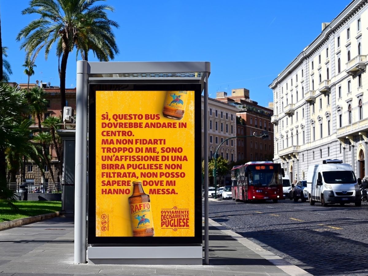 Raffo porta la Puglia lungo tutto lo stivale con “Onda gialla decisamente pugliese”