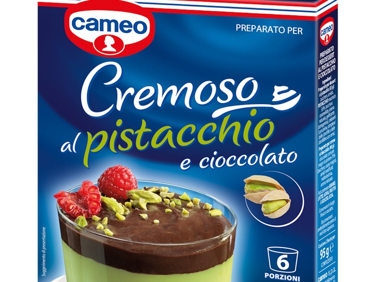 Cameo serve i dessert dell’estate: pistacchio e cioccolato e al caramello salato