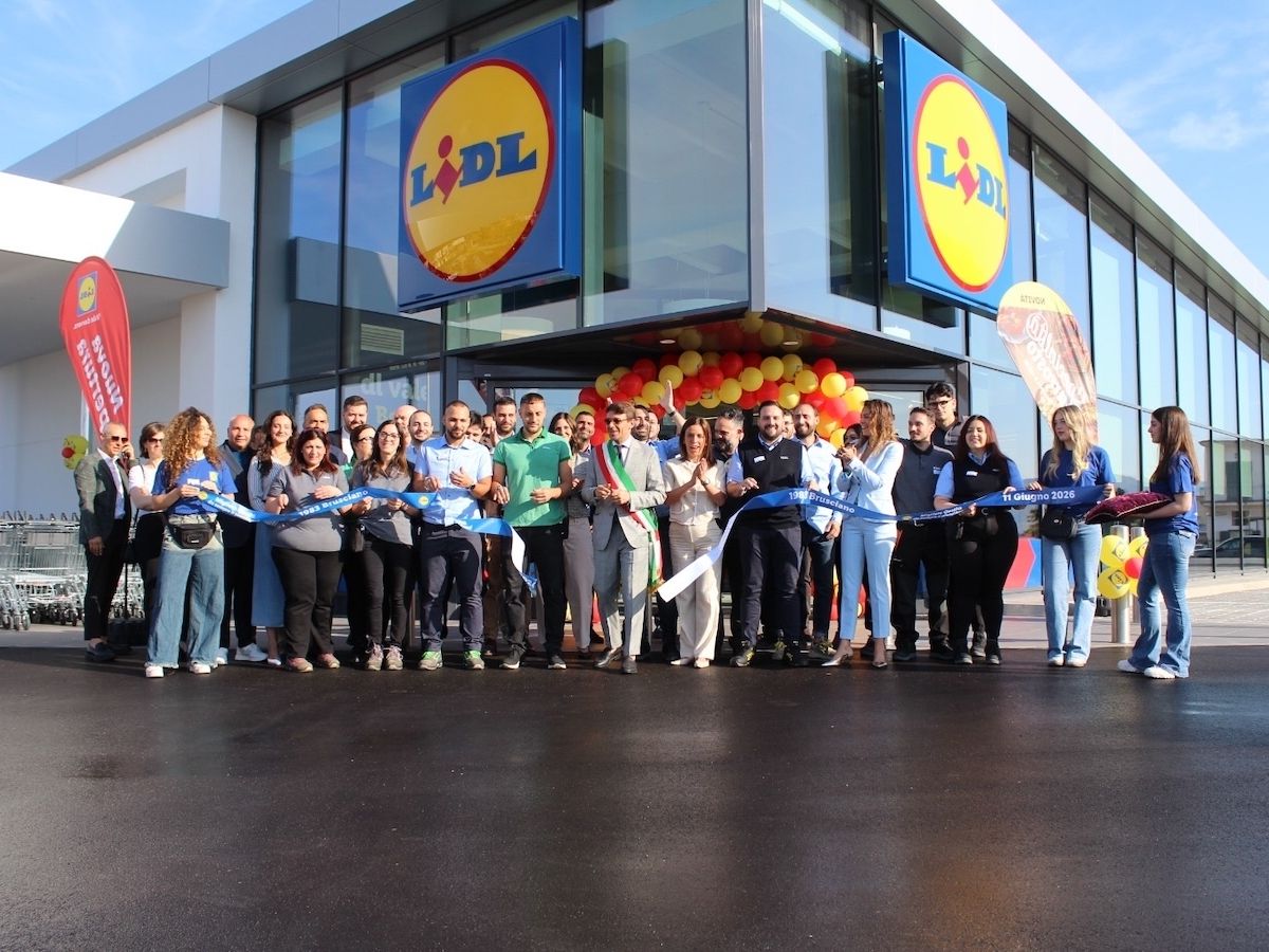 Lidl arriva a Brusciano (Na) e raggiunge 39 store in Campania