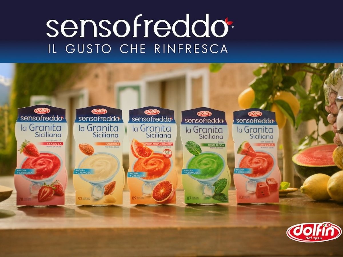 Dolfin presenta lo spot SensoFreddo: omaggio alla Sicilia e alla cultura della granita