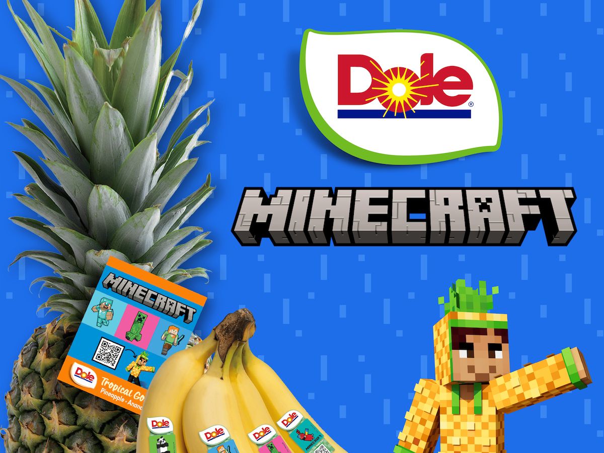 Dole rinnova per il secondo anno la campagna globale con Minecraft