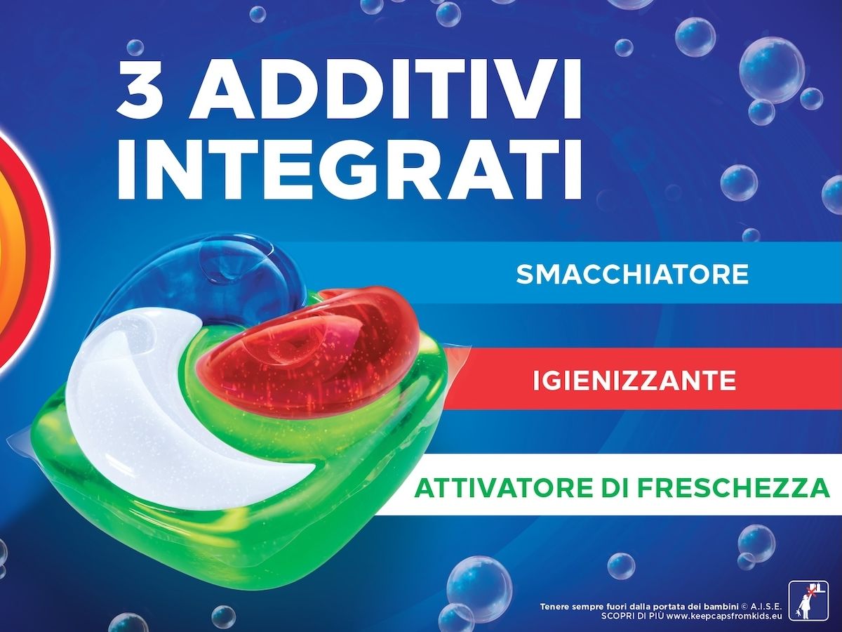 Dash lancia la nuova formula evoluta per Pods e detersivo liquido