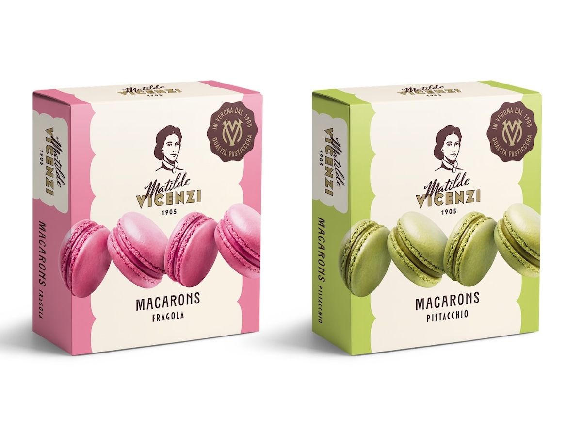 Matilde Vicenzi: in arrivo sugli scaffali i Macarons al cioccolato, fragola e pistacchio