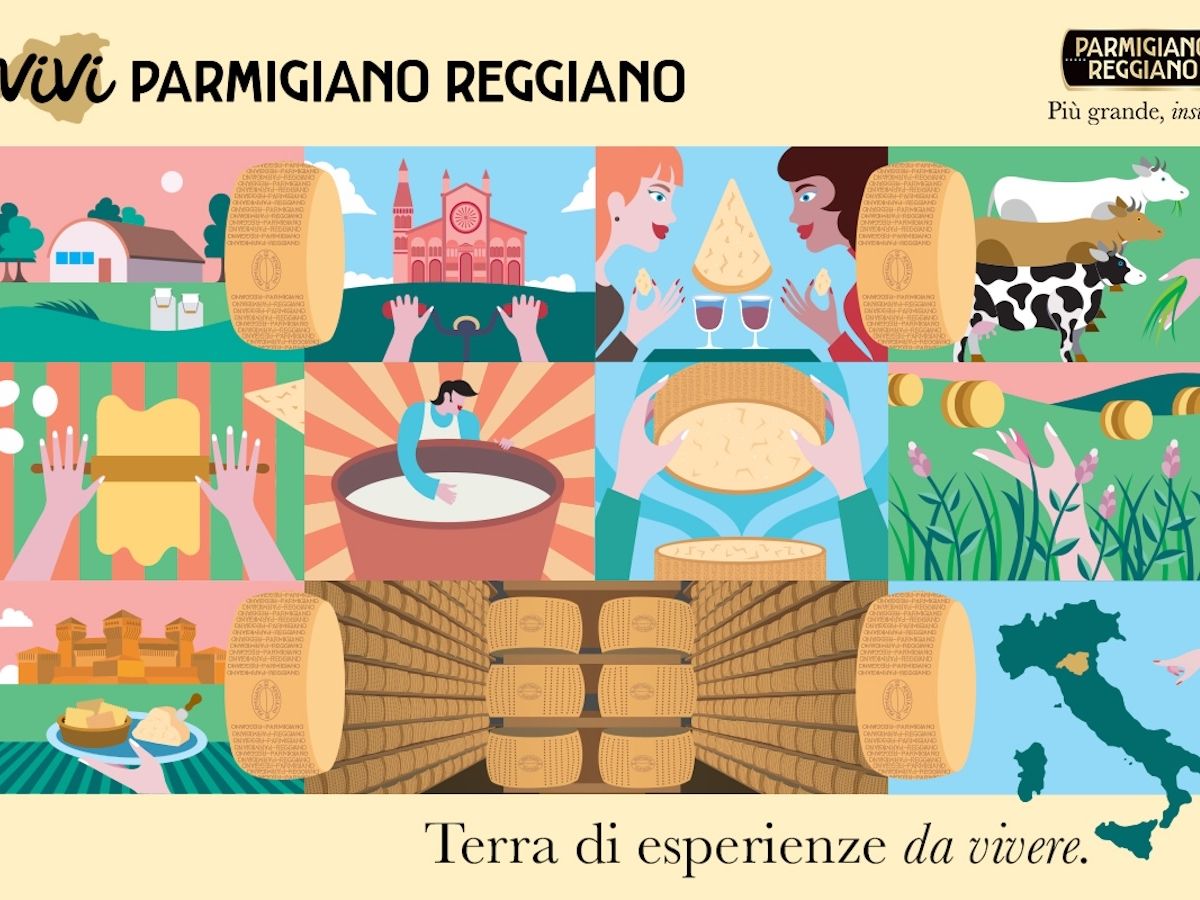 Consorzio del Parmigiano Reggiano, al via la campagna che valorizza il territorio d’origine