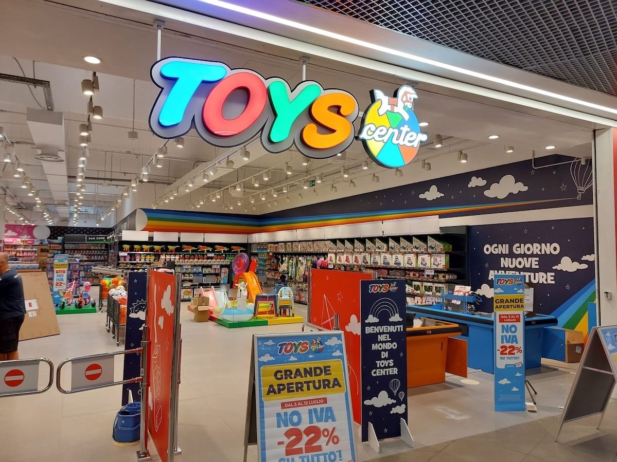 Toys Center apre un negozio ad Acireale nel Centro Commerciale Ciclope
