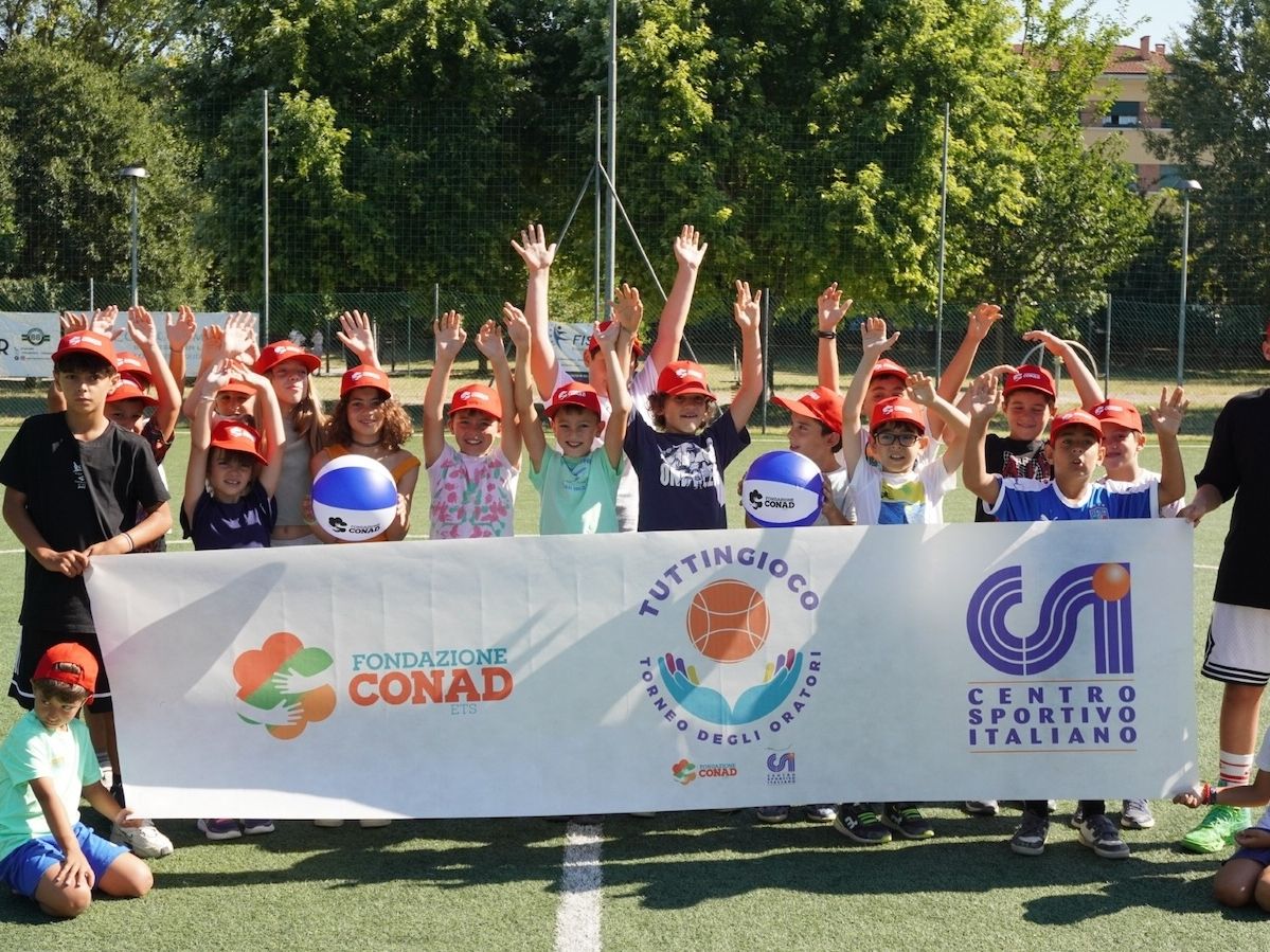 Fondazione Conad Ets dona 2.000 voucher sportivi con “TuttInGioco”