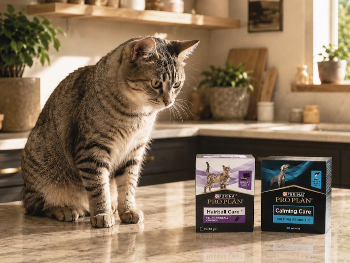 Purina Pro Plan accelera l’innovazione nel super premium con Calming Care e Hairball Care