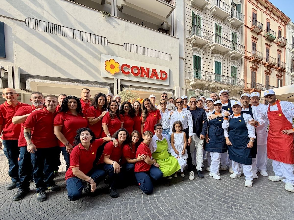 Il Conad di via Di Palma a Taranto si presenta con un layout completamente rinnovato