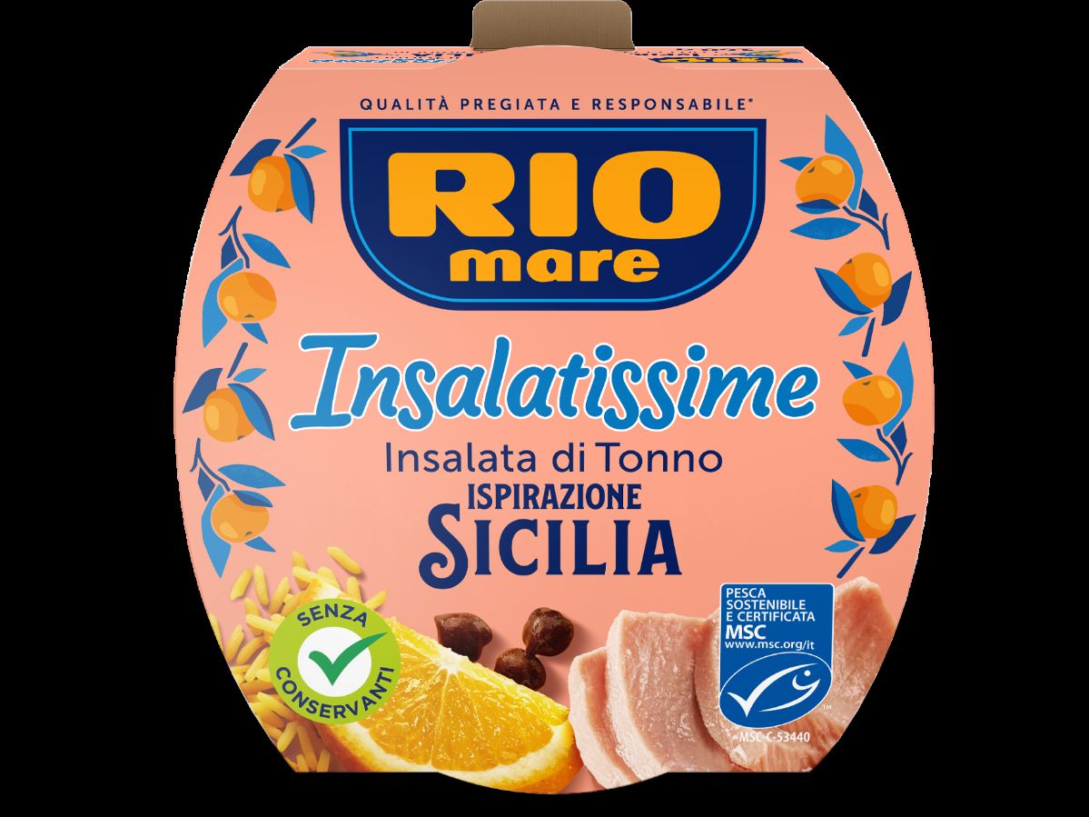 Rio Mare lancia due Insalatissime ispirate ai sapori della Toscana e della Sicilia