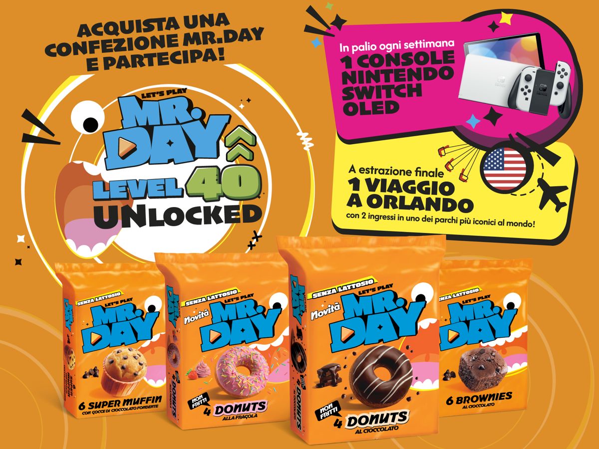 Mr.Day lancia la seconda stagione del concorso a premi ispirato al mondo del gaming