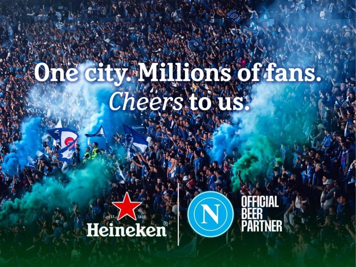 Heineken diventa Official Beer Partner della squadra di calcio del Napoli