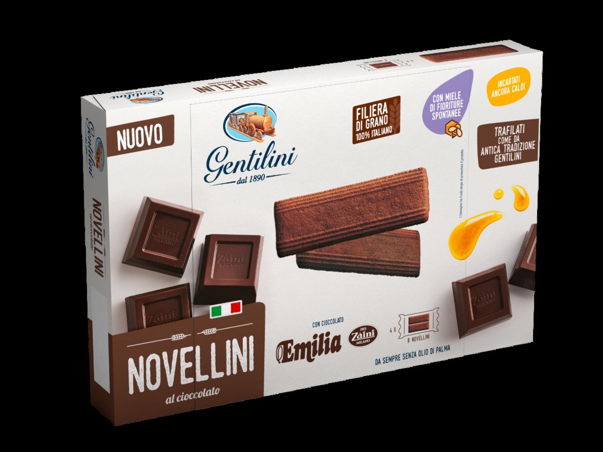 Dalla collaborazione tra Gentilini e Zàini nascono i nuovi Novellini al cioccolato
