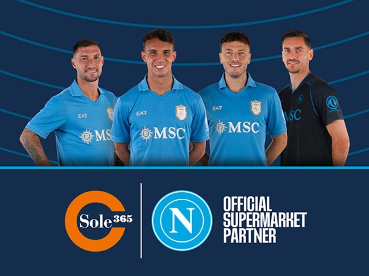 Sole365 è Official Supermarket Partner del Napoli Calcio per la stagione 2026/2027