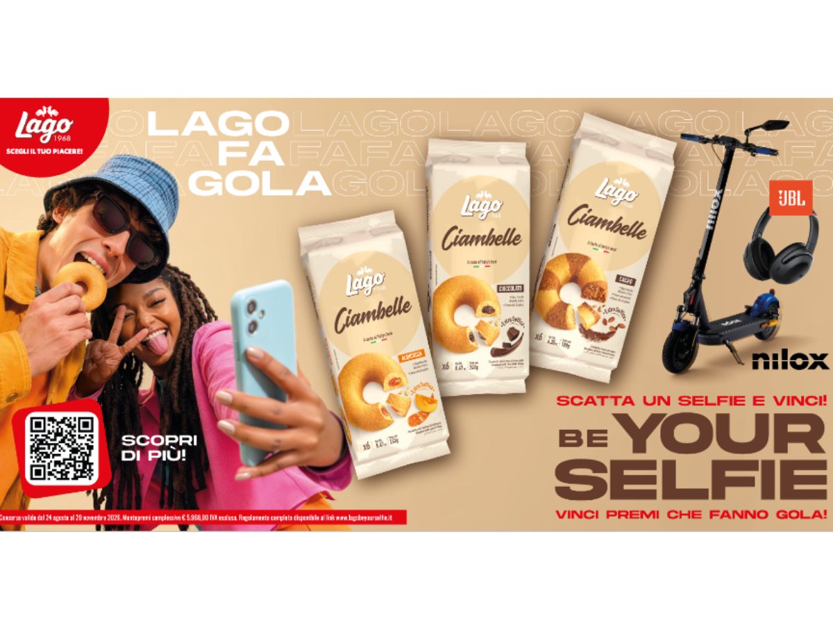 Lago 1968 lancia il nuovo concorso "Be Your Selfie" tra gusto, creatività e social