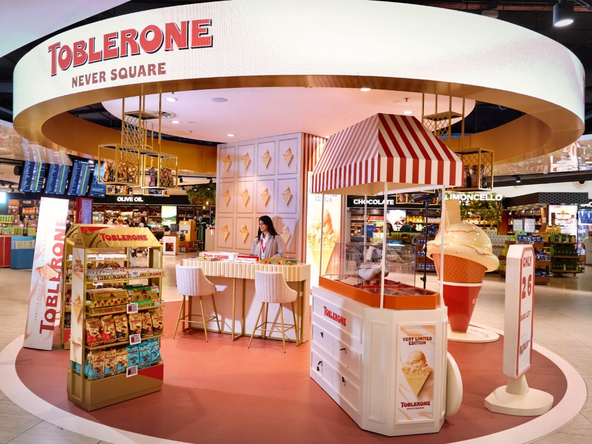 Mondelēz Wtr lancia Toblerone Vanilla Gelato in limited edition all'aeroporto di Roma Fiumicino
