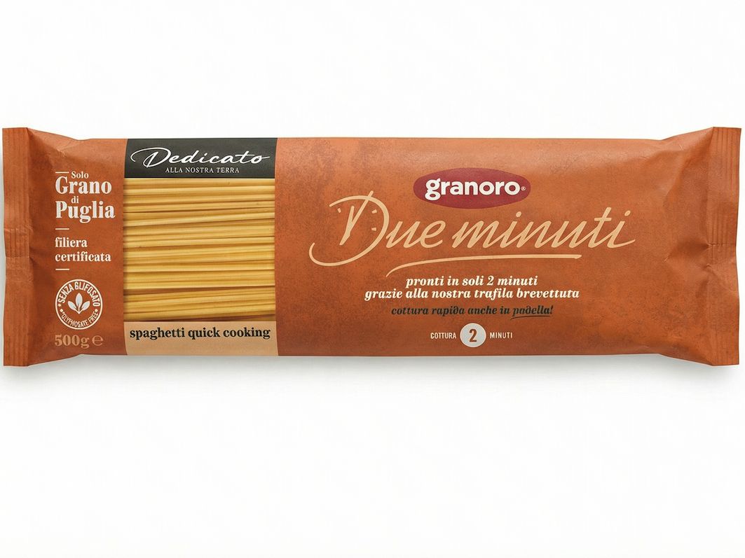 Granoro rivoluziona la pasta con gli Spaghetti Due Minuti, pronti in 2 minuti