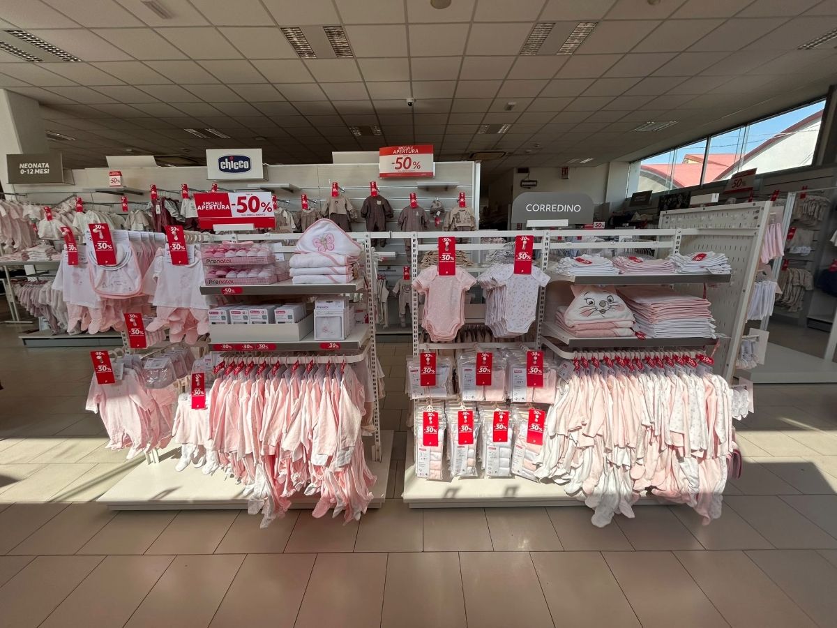 Prénatal apre il suo primo punto vendita di Reggio Emilia, dedicato ai bambini e alle famiglie