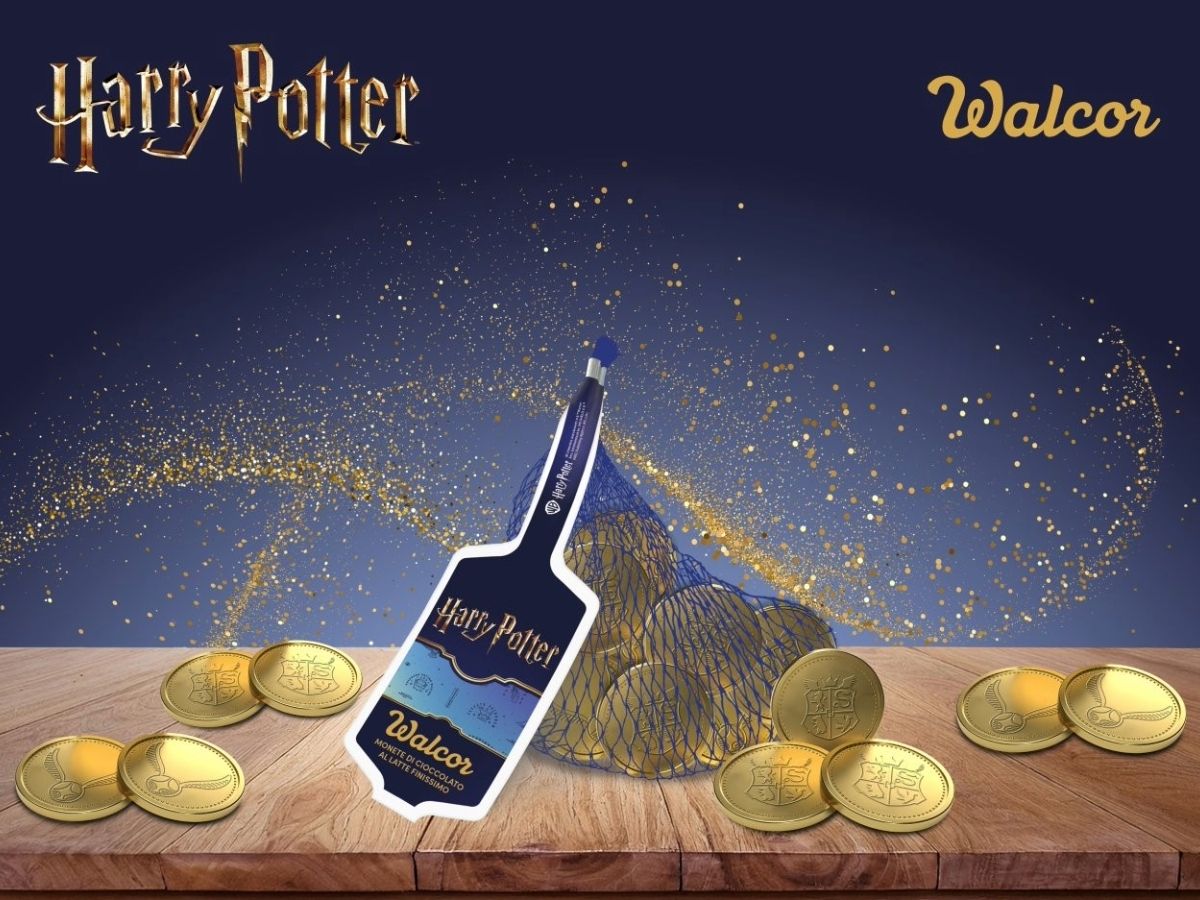 Pernigotti lancia le nuove Monete di cioccolato a marchio Walcor ispirate a Harry Potter