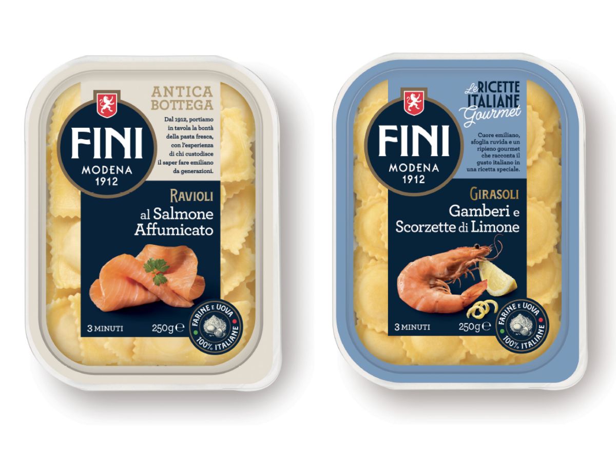 Fini Pasta Fresca entra nel segmento del pesce con due nuove ricette