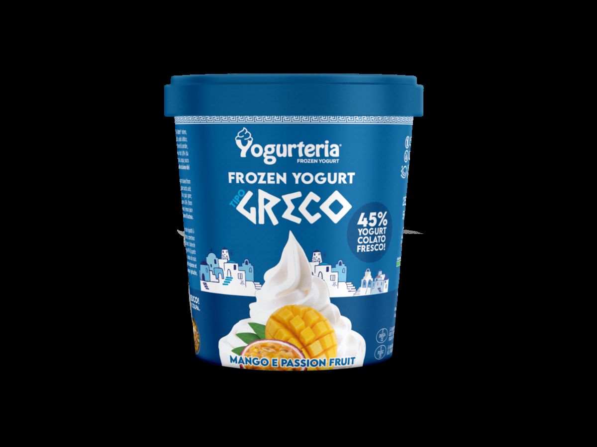Yogurteria Frozen Yogurt lancia una nuova ricetta con yogurt greco, mango & passion fruit