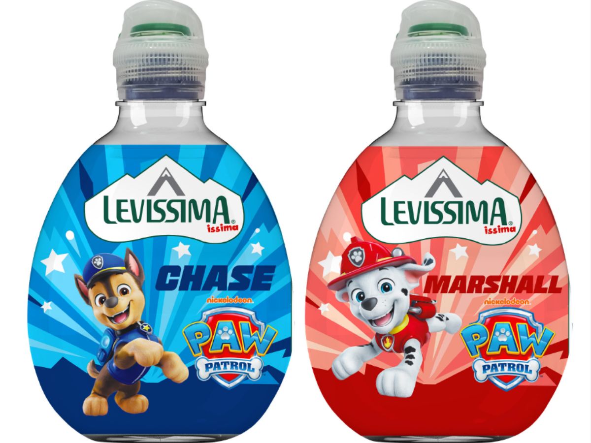 Levissima Issima presenta la nuova limited edition dedicata a Paw Patrol