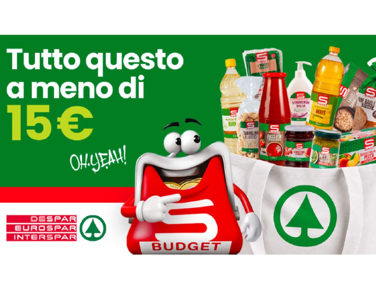 Despar torna on-air con la nuova campagna dedicata alla sua linea convenienza S-Budget