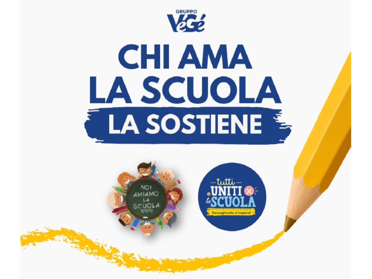 Gruppo VéGé relance « Noi Amiamo la Scuola » : le chariot de courses au service de l’éducation
