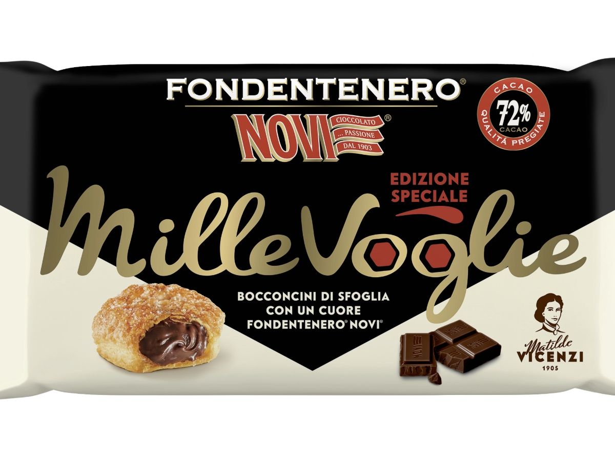Matilde Vicenzi e Novi presentano la nuova limited edition MilleVoglie Fondentenero Novi